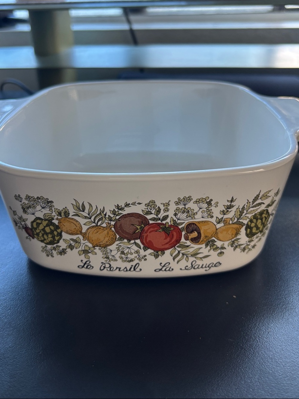 Vintage Corning Ware Spice Of Life Le Persil La Sauge 1.5 Quart A-1 1/2-B No Lid